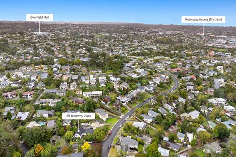 Photo of property in 2/1 Trelawny Place, Hillcrest, Auckland, 0627