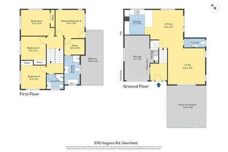 Photo of property in 57e Hogans Road, Glenfield, Auckland, 0629