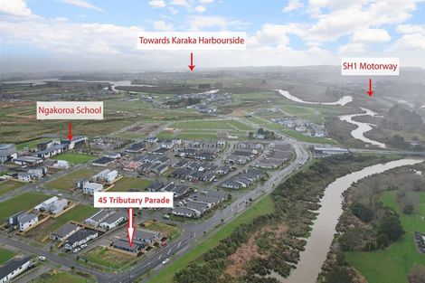 Photo of property in 45 Tributary Parade, Karaka, Papakura, 2113