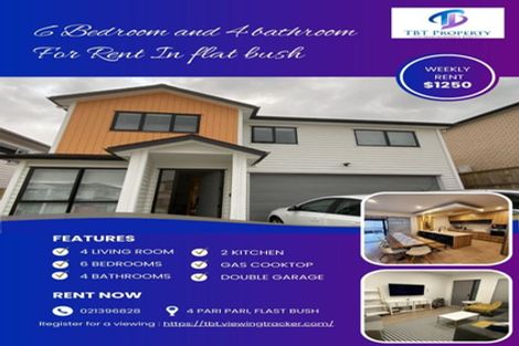 Photo of property in 4 Paripari Street, Flat Bush, Auckland, 2019