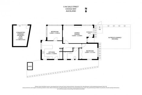 Photo of property in 1/44 Sale Street, Cockle Bay, Auckland, 2014