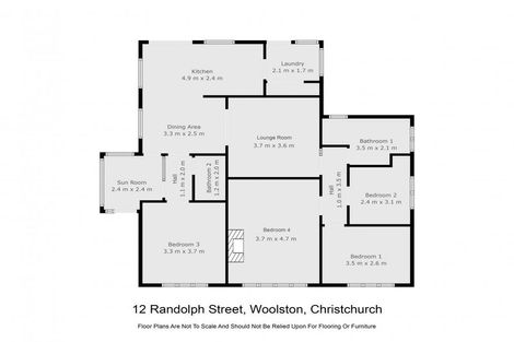 Photo of property in 12 Randolph Street, Woolston, Christchurch, 8062