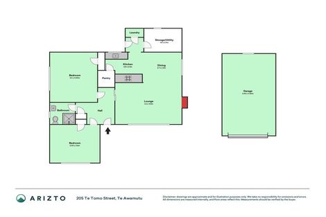 Photo of property in 205 Te Tomo Street, Te Awamutu, 3800