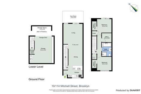 Photo of property in 10/114 Mitchell Street, Brooklyn, Wellington, 6021