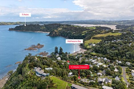 Photo of property in 11 Hillside Crescent, Leigh, 0985