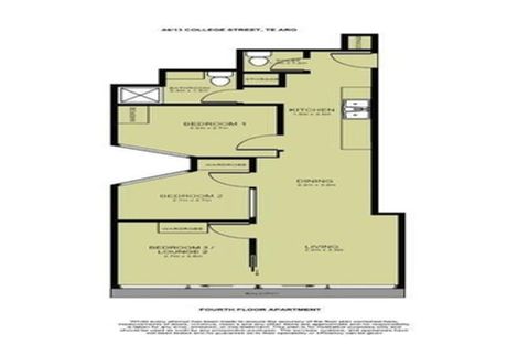 Photo of property in Forte Apartments, 44/13 College Street, Te Aro, Wellington, 6011