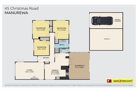 Photo of property in 45 Christmas Road, Manurewa, Auckland, 2102