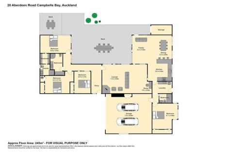 Photo of property in 20 Aberdeen Road, Campbells Bay, Auckland, 0620