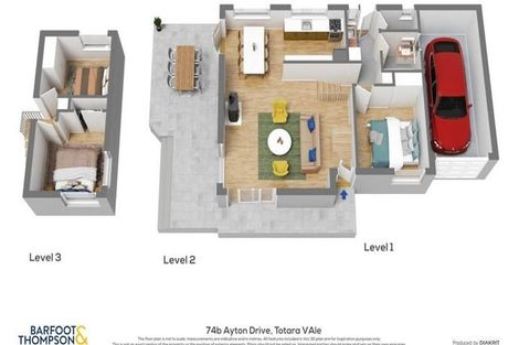 Photo of property in 2/74 Ayton Drive, Totara Vale, Auckland, 0629