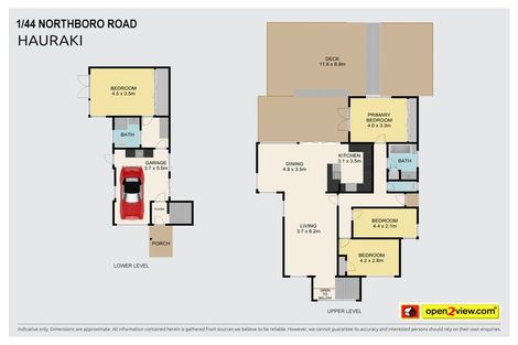 Photo of property in 1/44 Northboro Road, Hauraki, Auckland, 0622