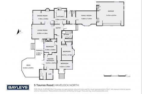 Photo of property in 5 Tauroa Road, Havelock North, 4130