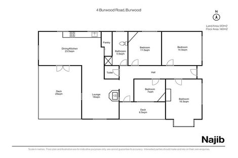 Photo of property in 4 Burwood Road, Burwood, Christchurch, 8083