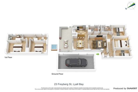 Photo of property in 23 Freyberg Street, Lyall Bay, Wellington, 6022