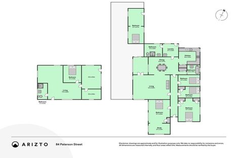 Photo of property in 84 Paterson Street, Aramoho, Whanganui, 4500