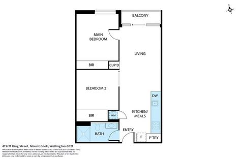 Photo of property in 413/21 King Street, Mount Cook, Wellington, 6021