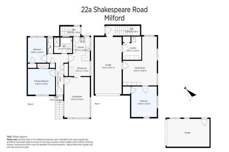 Photo of property in 22a Shakespeare Road, Milford, Auckland, 0620