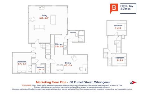 Photo of property in 60 Purnell Street, College Estate, Whanganui, 4500