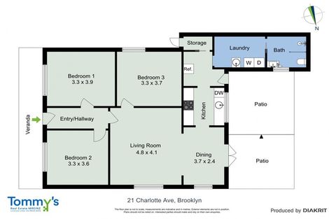 Photo of property in 21 Charlotte Avenue, Brooklyn, Wellington, 6021