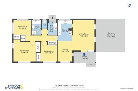 Photo of property in 12 Stoll Place, Clendon Park, Auckland, 2103