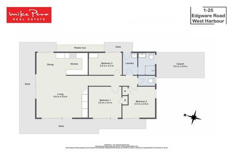 Photo of property in 1/25 Edgware Road, West Harbour, Auckland, 0618