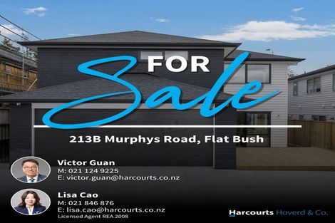 Photo of property in 213b Murphys Road, Flat Bush, Auckland, 2019