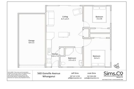 Photo of property in 56d Gonville Avenue, Gonville, Wanganui, 4501