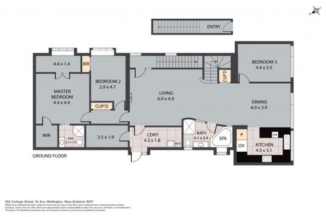 Photo of property in 12a College Street, Te Aro, Wellington, 6011