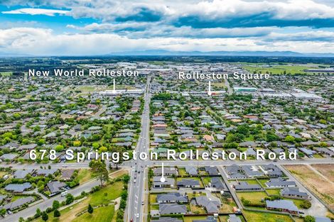 Photo of property in 678 Springston Rolleston Road, Rolleston, 7615