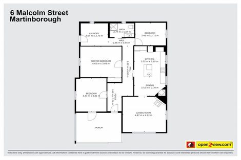 Photo of property in 6 Malcolm Street, Martinborough, 5711