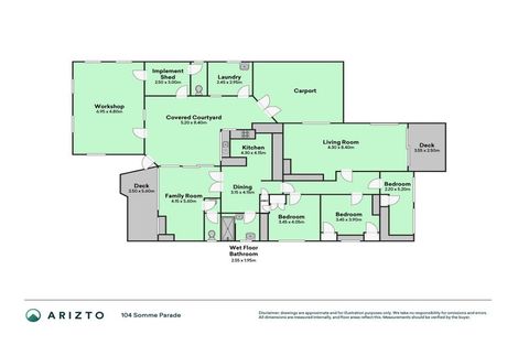 Photo of property in 104 Somme Parade, Aramoho, Whanganui, 4500