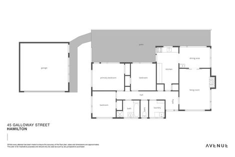 Photo of property in 45 Galloway Street, Hamilton East, Hamilton, 3216