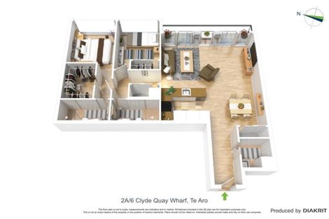 Photo of property in Clyde Quay Wharf, 2a/6 Clyde Quay Wharf, Te Aro, Wellington, 6011