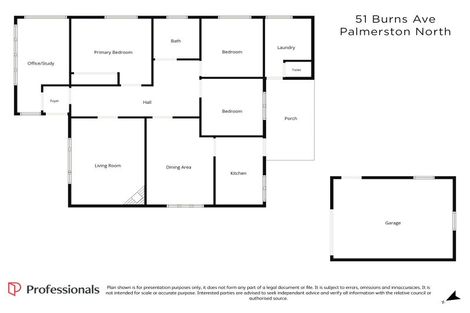 Photo of property in 51 Burns Avenue, Takaro, Palmerston North, 4412
