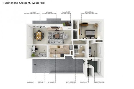 Photo of property in 1 Sutherland Crescent, Westbrook, Palmerston North, 4412