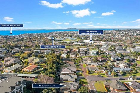 Photo of property in 22 Sunvista Avenue, Oteha, Auckland, 0632