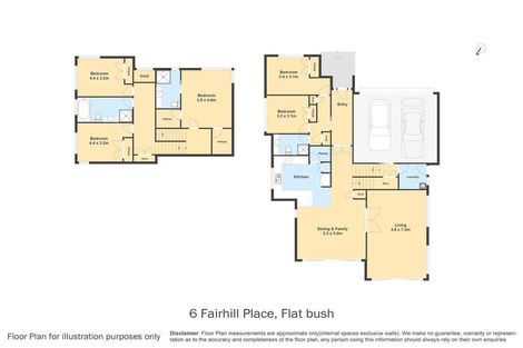 Photo of property in 6 Fairhill Place, Flat Bush, Auckland, 2016