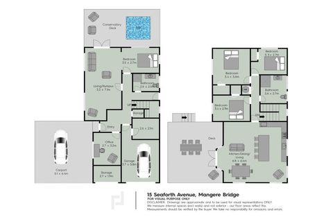 Photo of property in 15 Seaforth Avenue, Mangere Bridge, Auckland, 2022