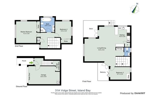 Photo of property in 1/31 Volga Street, Island Bay, Wellington, 6023