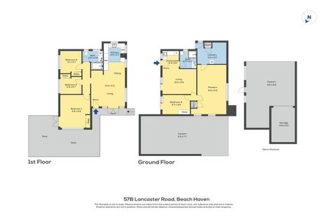 Photo of property in 57b Lancaster Road, Beach Haven, Auckland, 0626