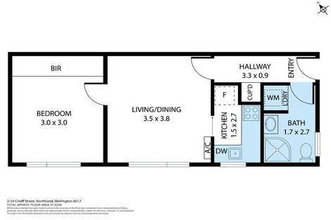 Photo of property in 2/24 Crieff Street, Northland, Wellington, 6012