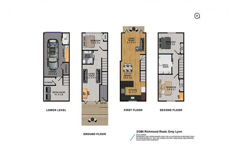 Photo of property in 2/386 Richmond Road, Grey Lynn, Auckland, 1021