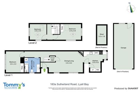 Photo of property in 183a Sutherland Road, Lyall Bay, Wellington, 6022