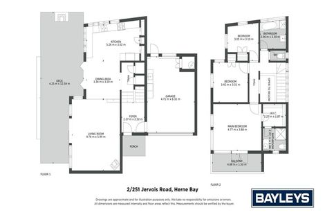 Photo of property in 2/251 Jervois Road, Herne Bay, Auckland, 1011