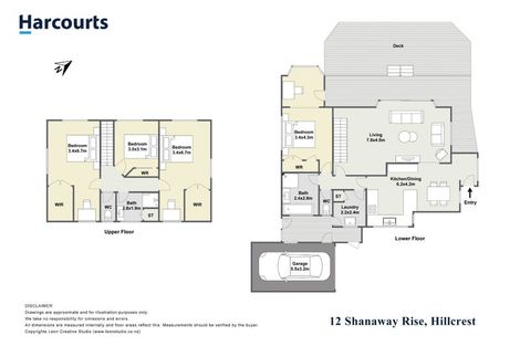 Photo of property in 1/12 Shanaway Rise, Hillcrest, Auckland, 0627