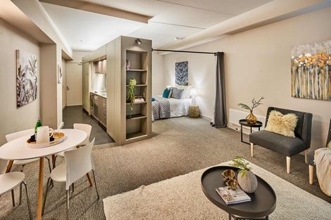 Photo of property in Gerondis Bldg Apartments, 108/60 Willis Street, Wellington Central, Wellington, 6011