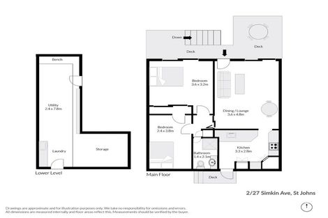 Photo of property in 2/27 Simkin Avenue, St Johns, Auckland, 1072