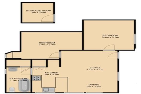 Photo of property in 2/44 Ribble Street, Island Bay, Wellington, 6023