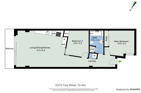 Photo of property in Century City Apartments, 43/72 Tory Street, Te Aro, Wellington, 6011