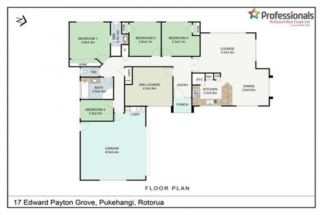 Photo of property in 17 Edward Payton Grove, Pukehangi, Rotorua, 3015