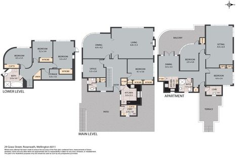 Photo of property in 29a Grass Street, Roseneath, Wellington, 6011